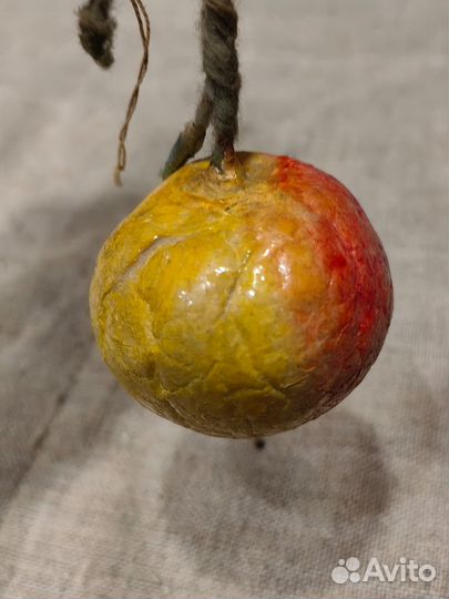 Старинная ёлочная груша игруша