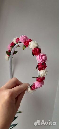 Цветочные ободки