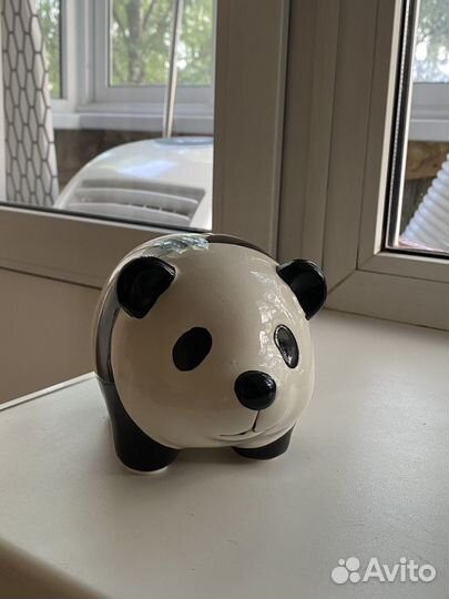 Панда копилка zara home