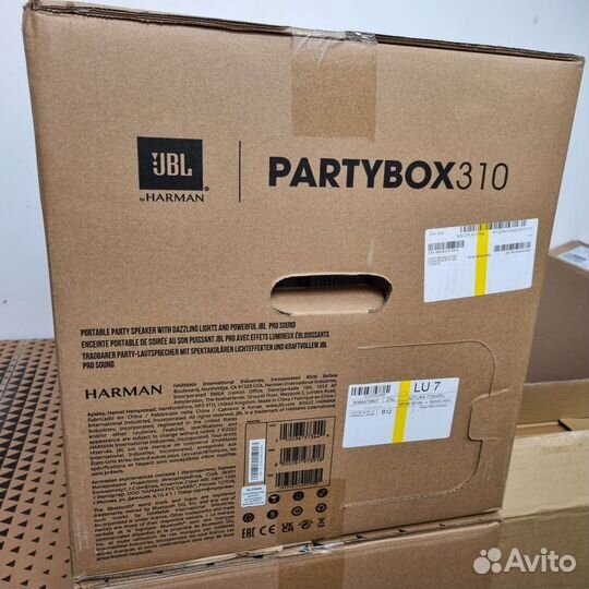 Колонка для вечеринок JBL Partybox 310