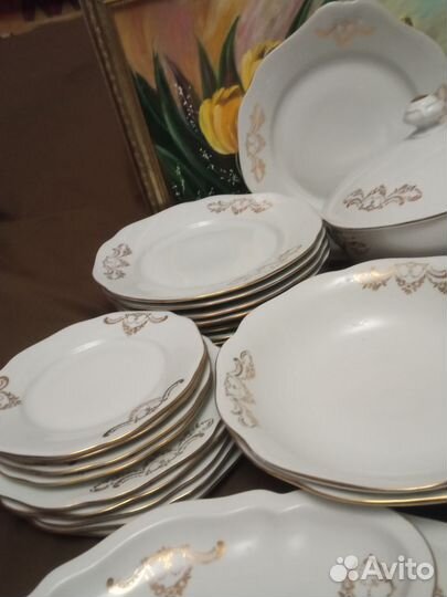 Сервиз столовый, Богемия, Чехословакия