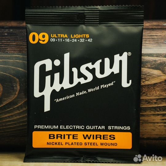 Струны Gibson для электрогитары и акустики