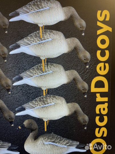 Сминаемые муляжи гусей серый белолоб гумяш охота