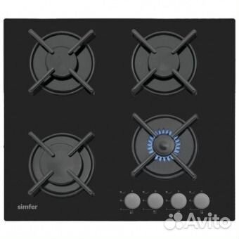 Поверхность Simfer черное белое стекло