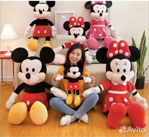 Новая мягкая игрушка «Минни Маус» 100 см
