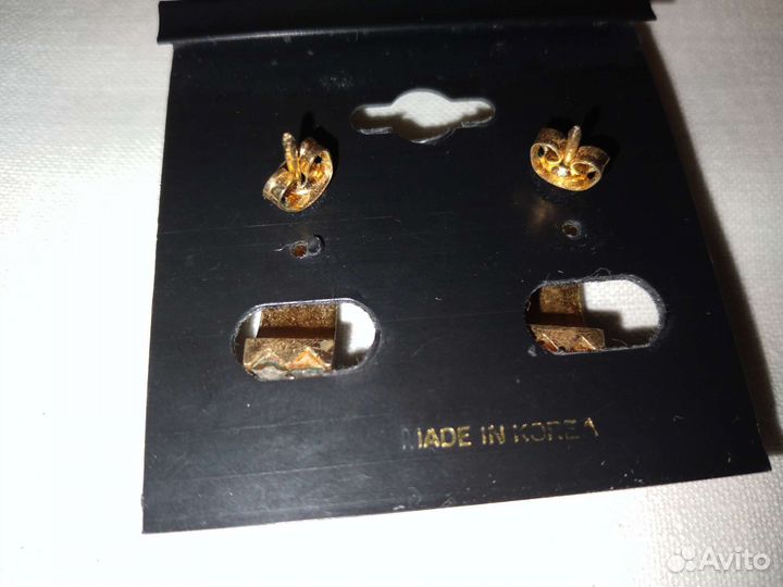 Серьги клипсы