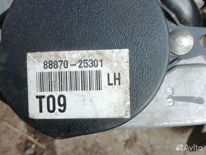 Ремни безопасности на hyundai accent