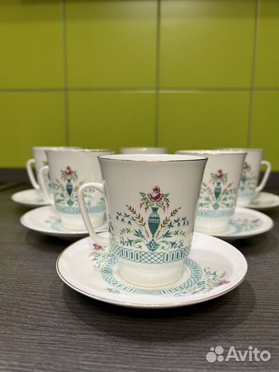 Кофейные чашки, фарфор СССР