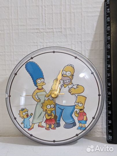 Часы на магните Симпсоны