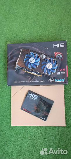 Видеокарта HIS radeon rx 470 4 gb