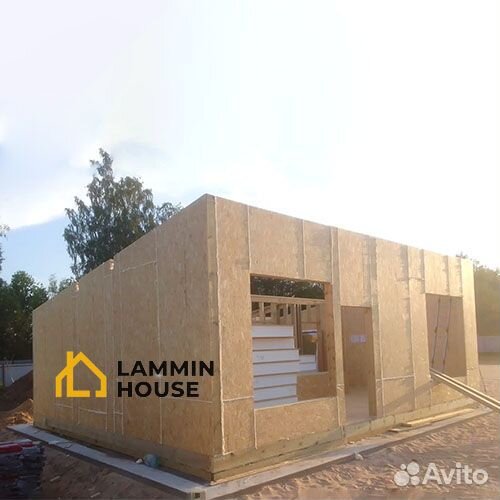 Сип SIP панели OSB. Размер 2800*625*224 мм