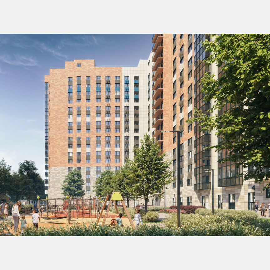 2-к. квартира, 60,9 м², 10/17 эт.