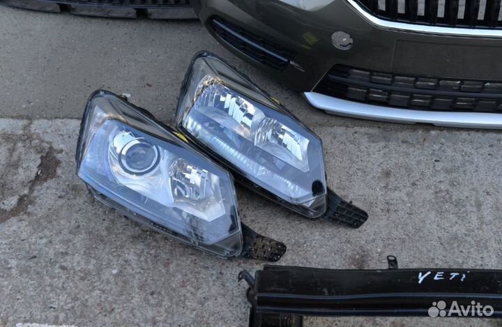 Ноускат skoda yeti 2013 г