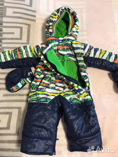 Зимний комбинезон для мальчика