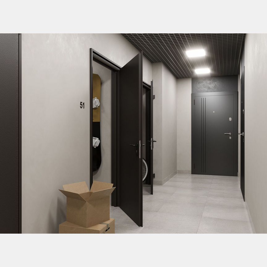 2-к. квартира, 47,5 м², 22/23 эт.