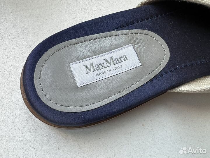 Шлепанцы Max Mara 39 Eur оригинал (не носились)