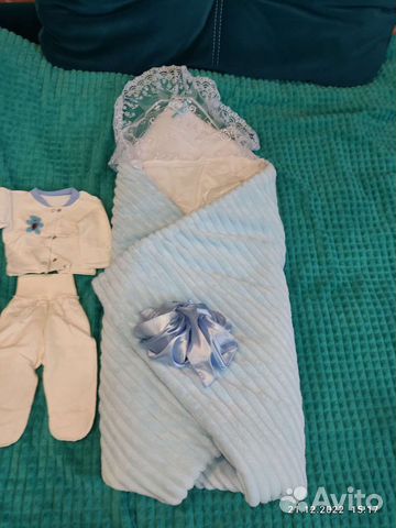 Комплект на выписку для мальчика