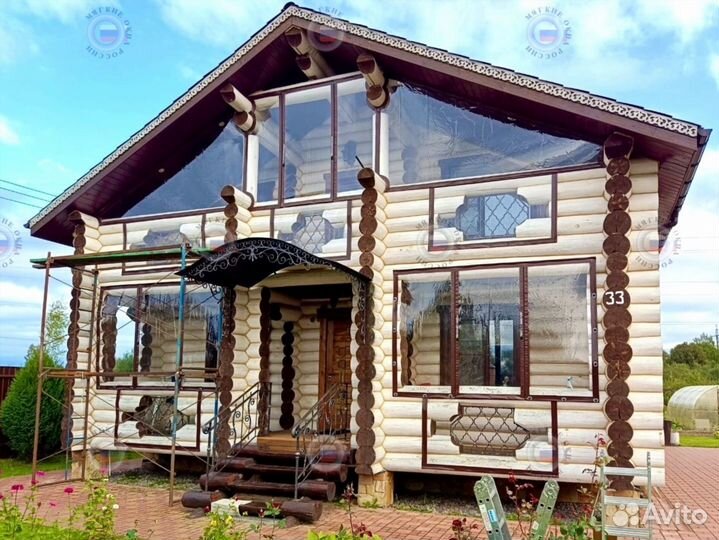 Мягкие окна до - 40 от дождя ветра и мороза