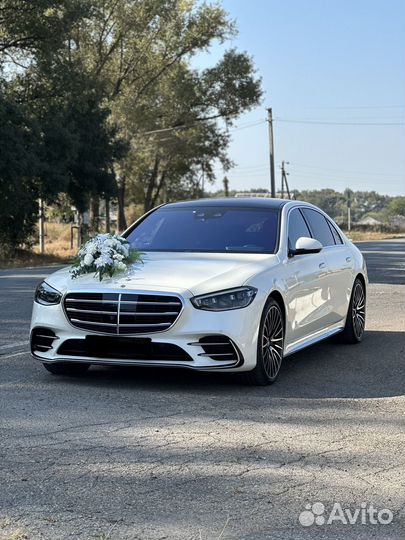 Авто на прокат аренда на свадьбу мерседес 223