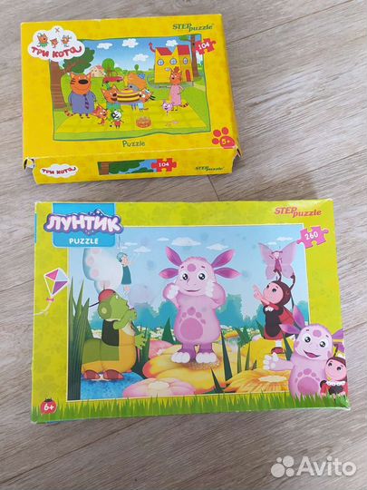 Пазлы детские 104 и 260 деталей