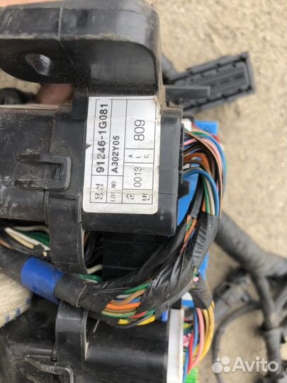 Kia Rio 2005-2011 проводка под копотная 912461g081