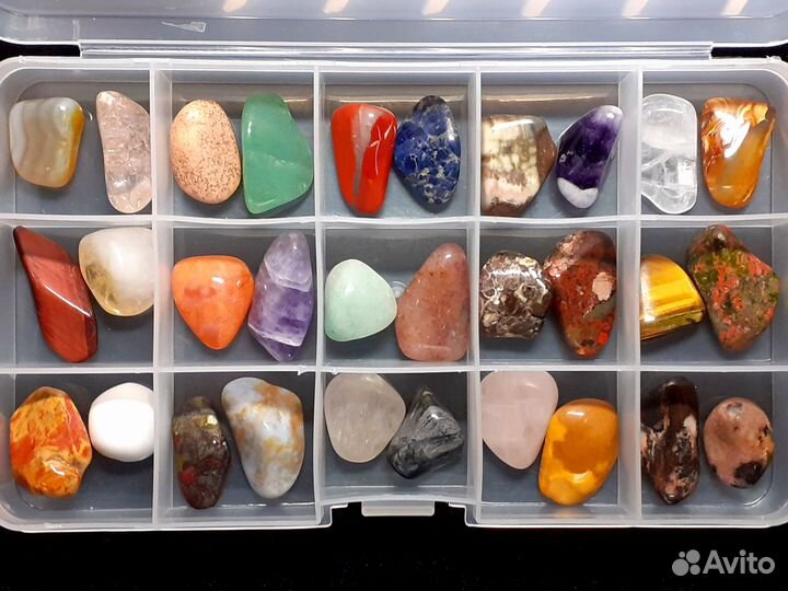 Коллекция натуральных минералов