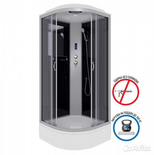 Душевая кабина Niagara Classic NG-3503-14P (80х80х215)