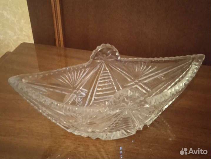 Лодочки из хрусталя