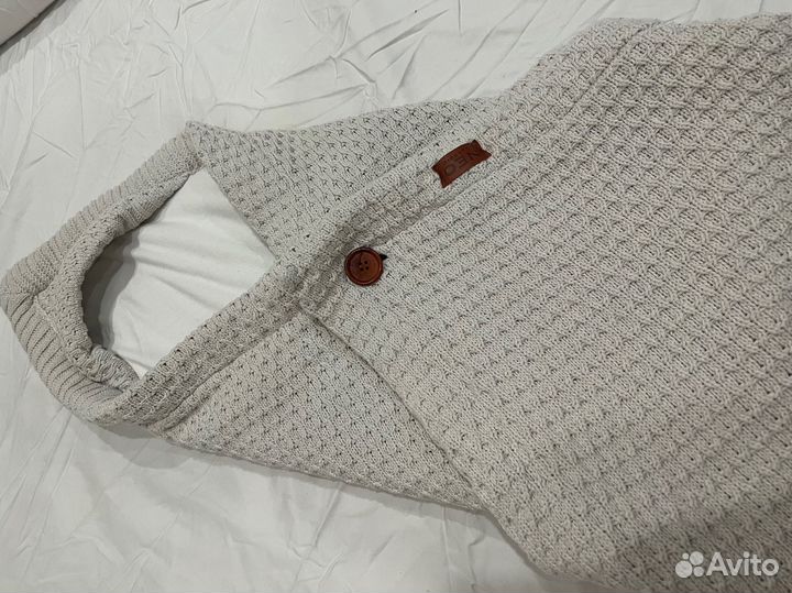 Конверт одеяло на выписку теплый