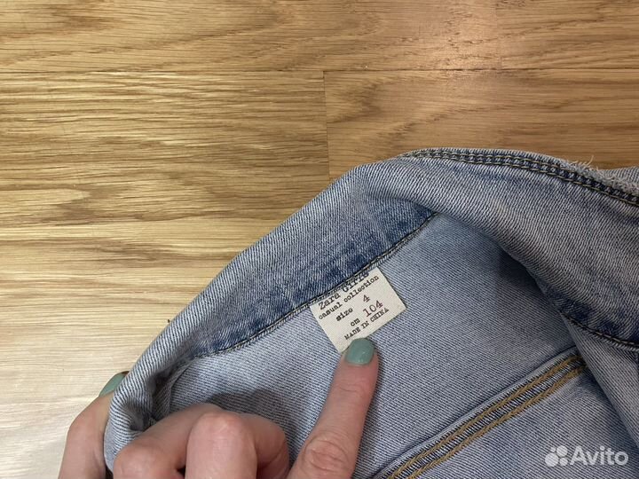 Джинсовая куртка доя девочки