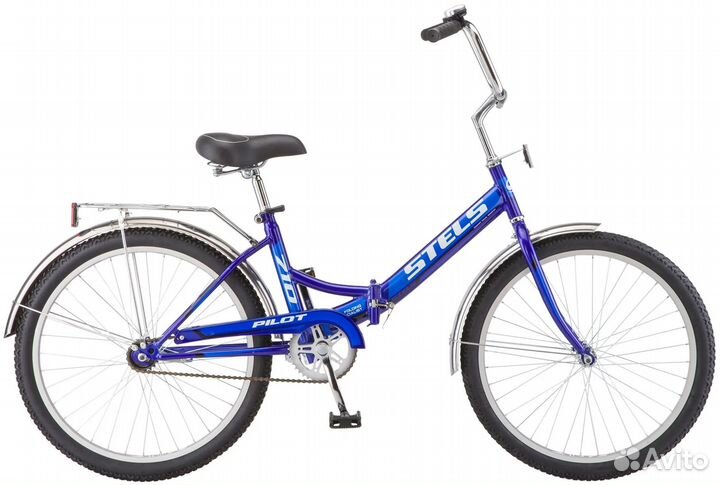 Велосипед складной stels с задним тормозом