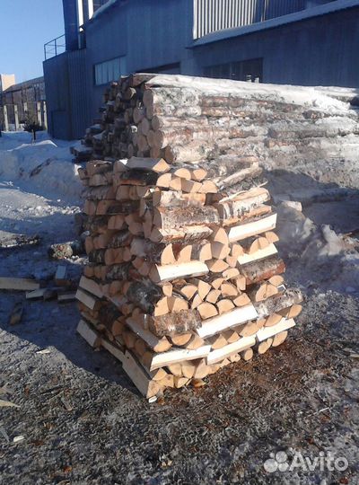 Дрова колотые
