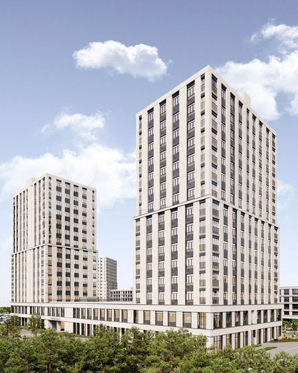 1-к. квартира, 33,5 м², 9/15 эт.