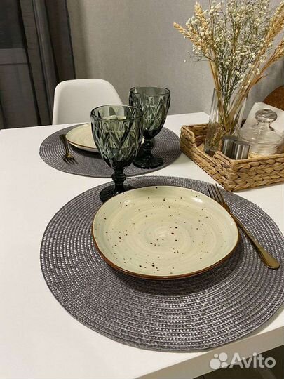 Салфетки сервировочные плетеные