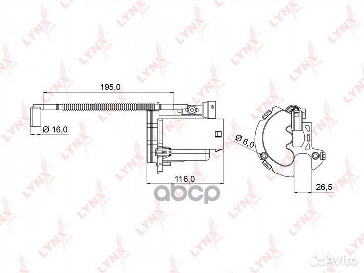 Фильтр топливный погружной KIA Soul I 1.6-2.0 0
