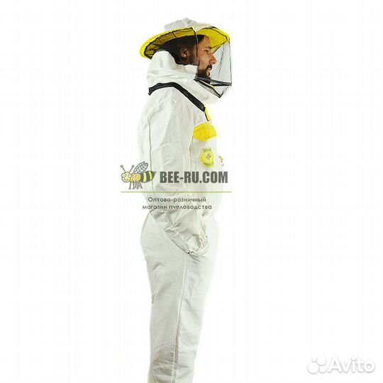 Комбинезон пчеловода Евро-Аппрет на молнии с сетко