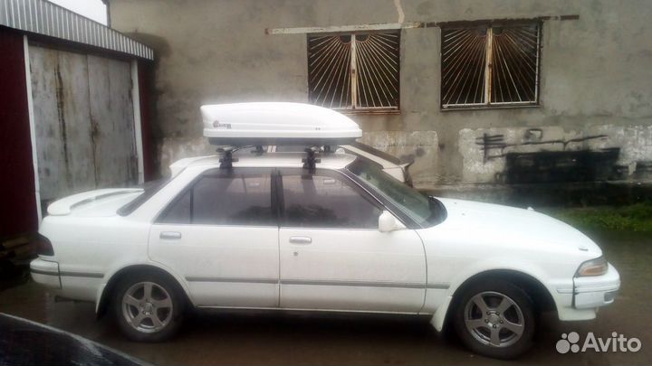 Автобоксы на крышу Ветлан 350 л на Daewoo Korando