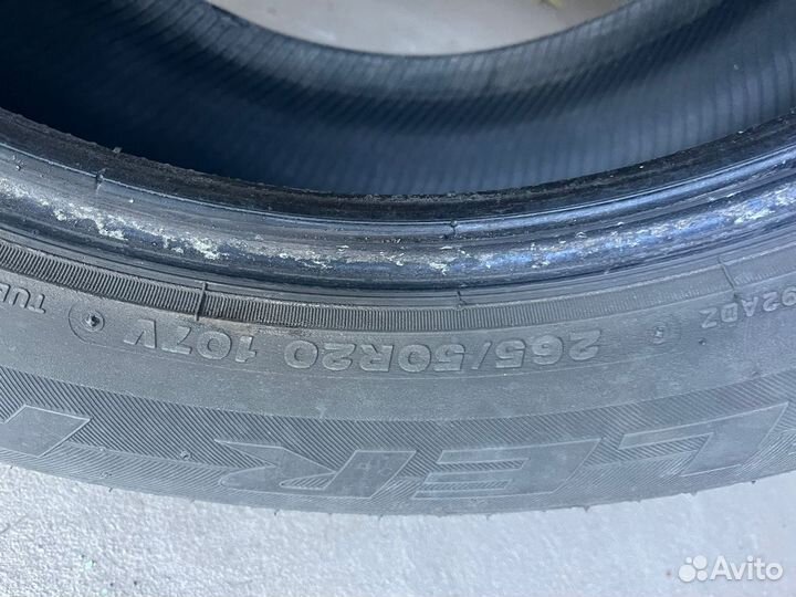 Bridgestone Alenza Sport 265/4.5 R20 50R