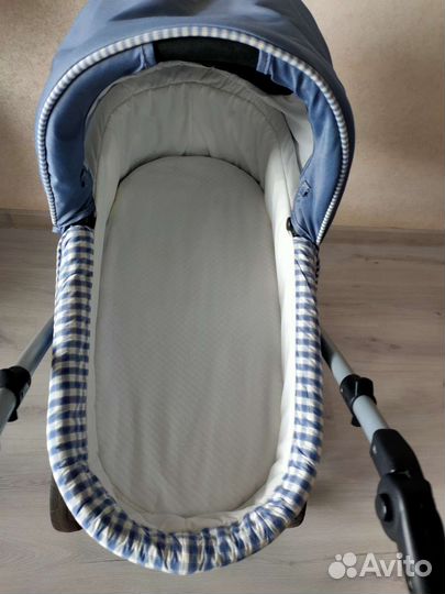 Коляска 2 в 1 Teutonia Cosmo blue denim