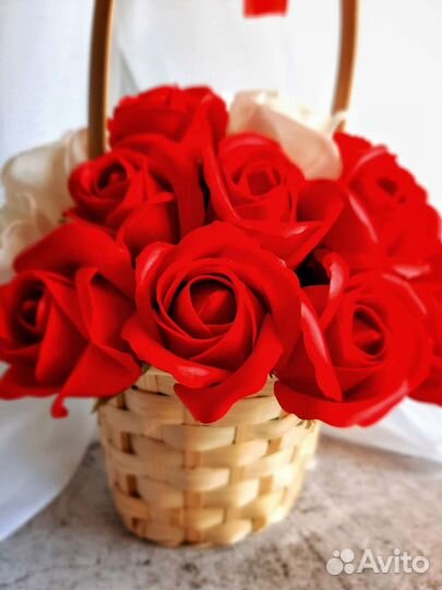 Букет из пенных роз