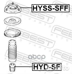 Опора амортизационной стойки перед прав/лев