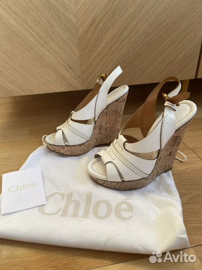 Сандалии Chloe на платформе