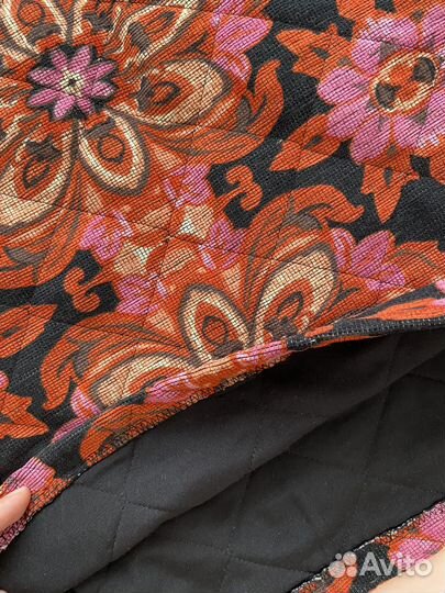 Юбка стеганая мини