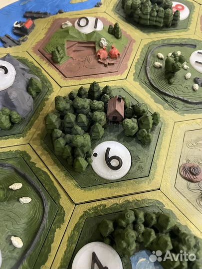 Catan колонизаторы 3д 3d