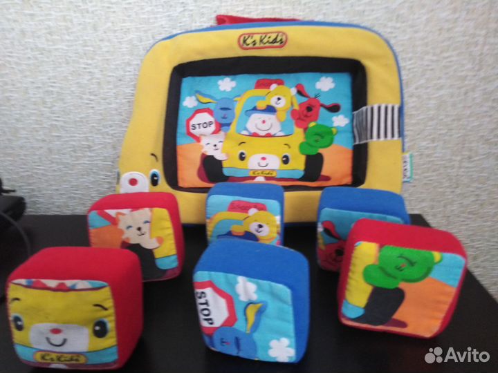 Набор с мягкими кубиками