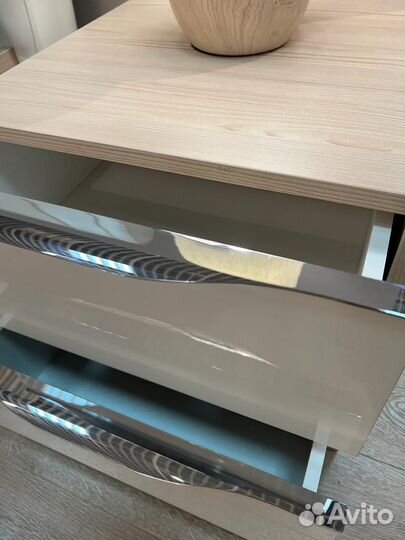 Тумба прикроватная Rimini Ice Шатура