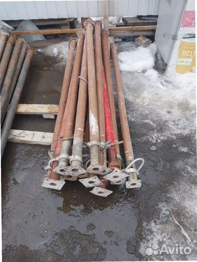 Телескопические стойки для поддержания перекрытий