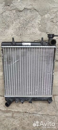 Радиатор охлаждения хендай акцент