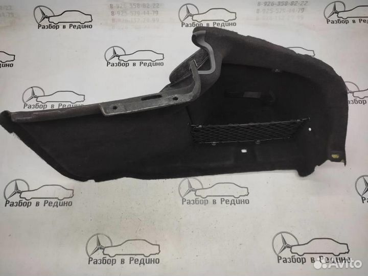 Обшивка багажника w222 S-class 656.929 2018