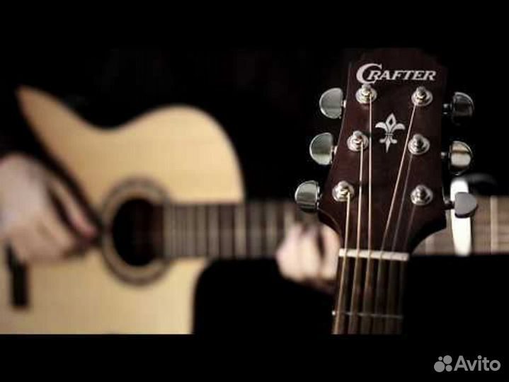 Электроакустическая гитара Crafter HD-100CE/OP.N